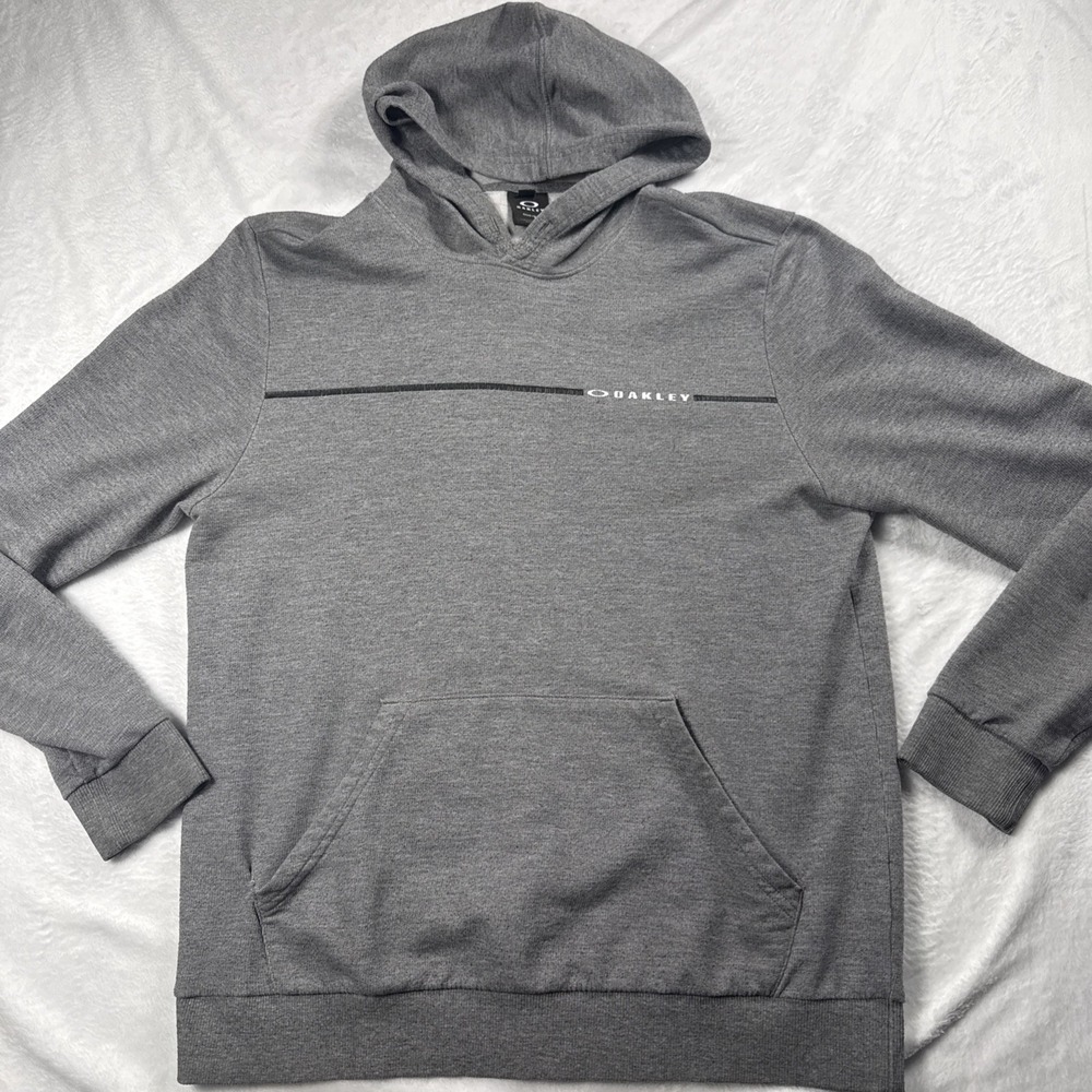 Oakley Regular Fit Pullover Hoodie Men's Small Logo Fleece Lined